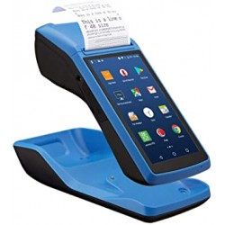Ręczny terminal pos z drukarką termiczną PDA bezprzewodowy ekran dotykowy 3G Wifi NFC