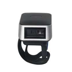 Bezprzewodowy laserowy skaner kodów kreskowych na palec 1D Bluetooth 450mAh szybki 300/s